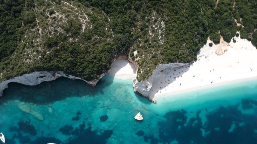Beaches location, Greece