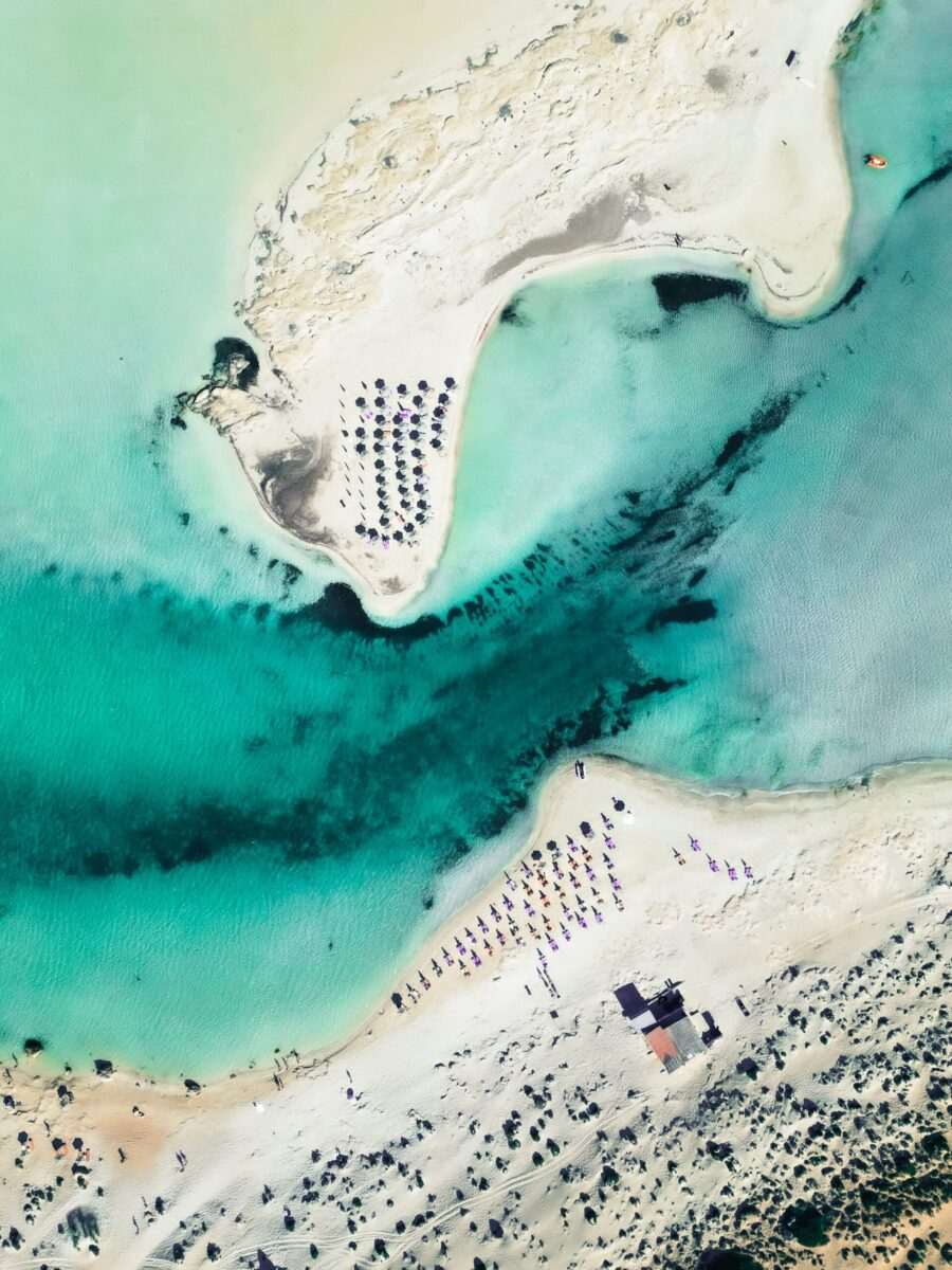 Beaches location, Greece