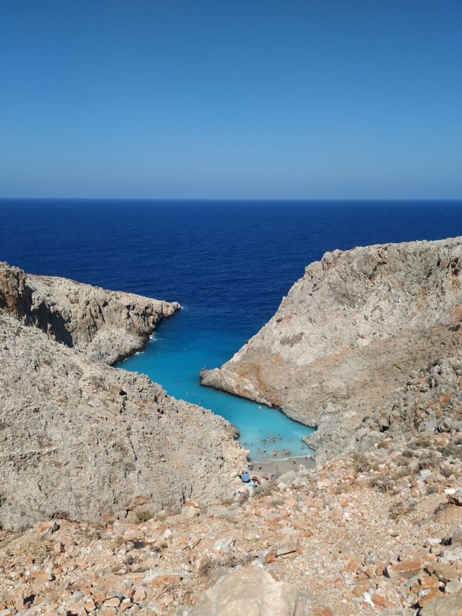 Beaches location, Greece