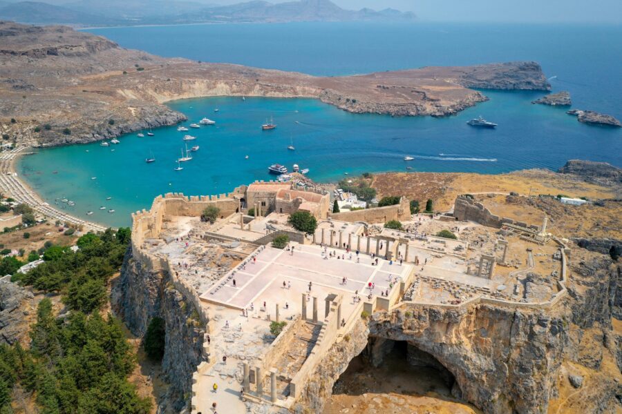 Beaches location, Greece
