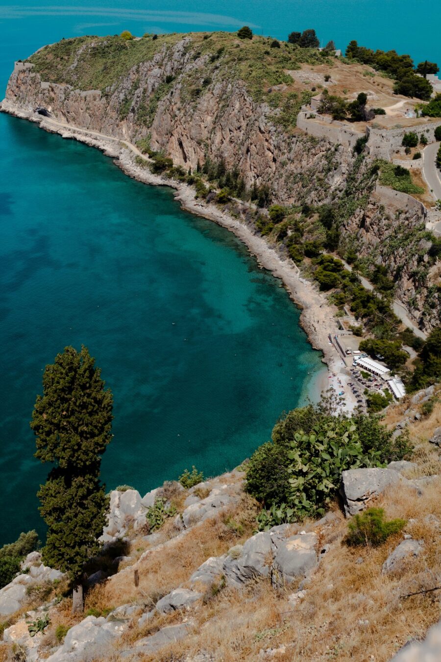 Beaches location, Greece