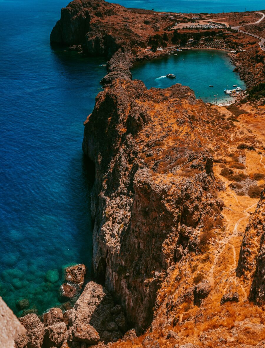 Beaches location, Greece