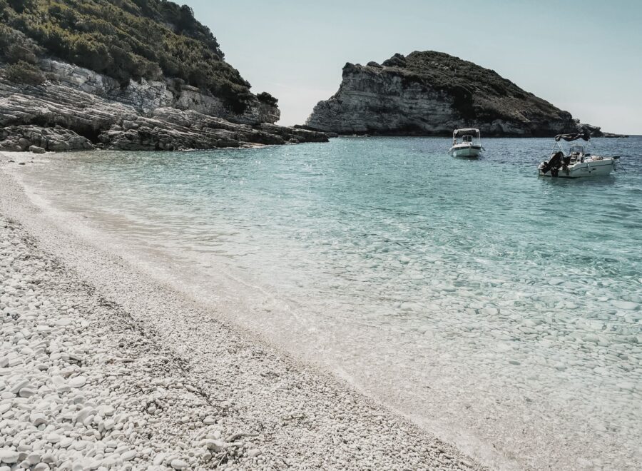 Beaches location, Greece