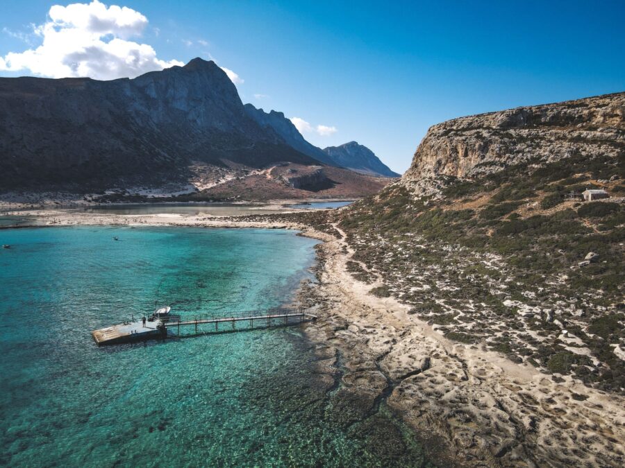 Beaches location, Greece