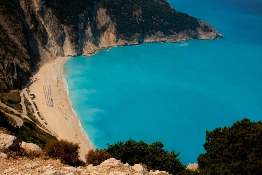 Beaches location, Greece
