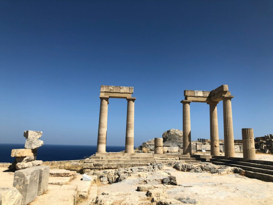 Monuments location, Greece