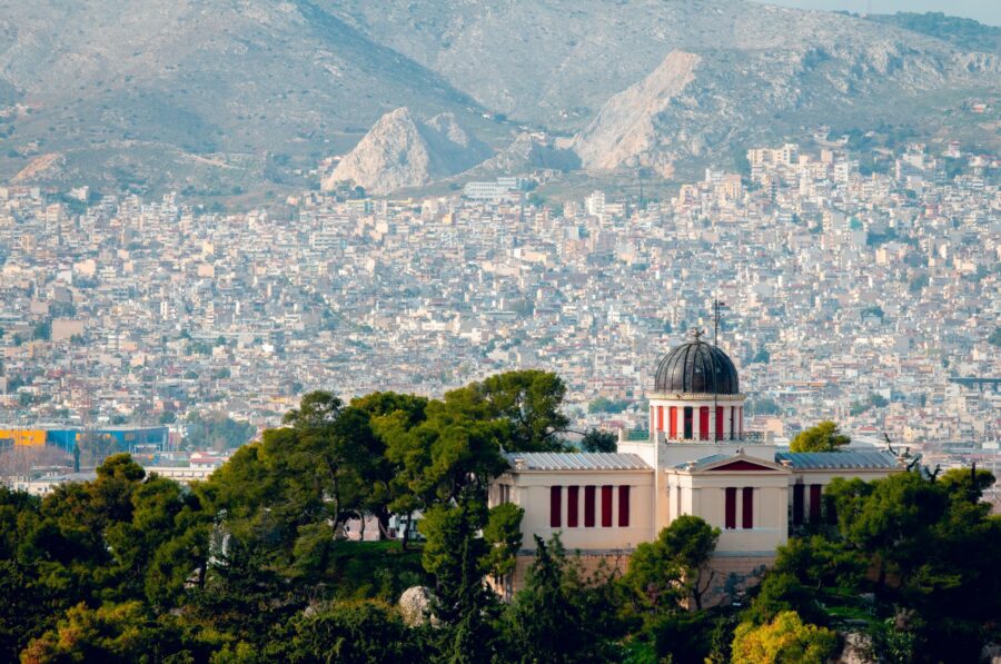 Monuments location, Greece