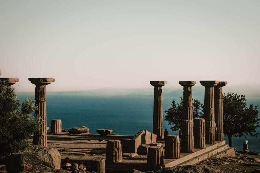 Monuments location, Greece