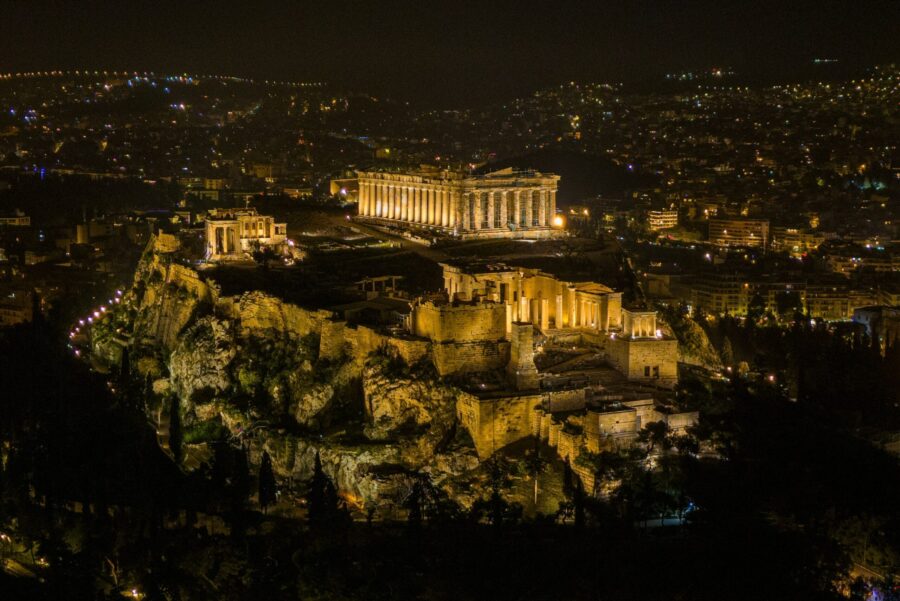 Monuments location, Greece