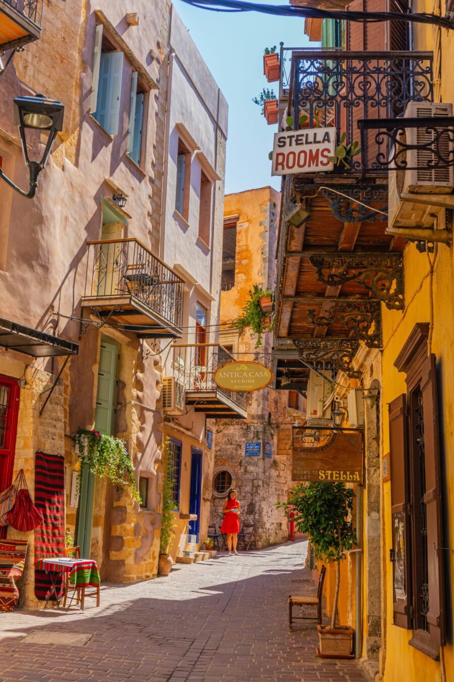 Villages location, Greece