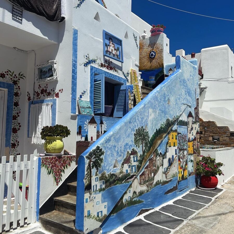 Villages location, Greece