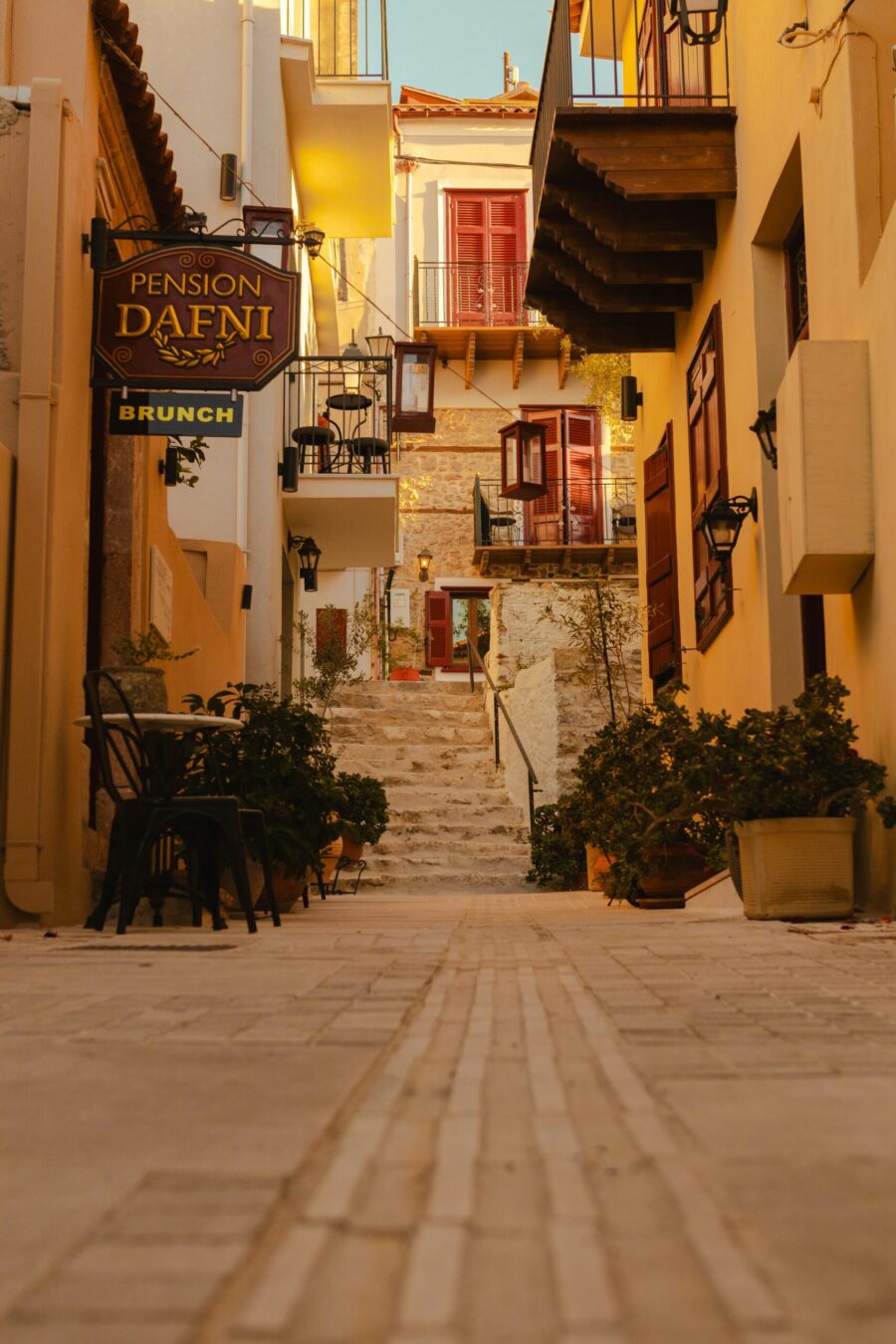 Villages location, Greece