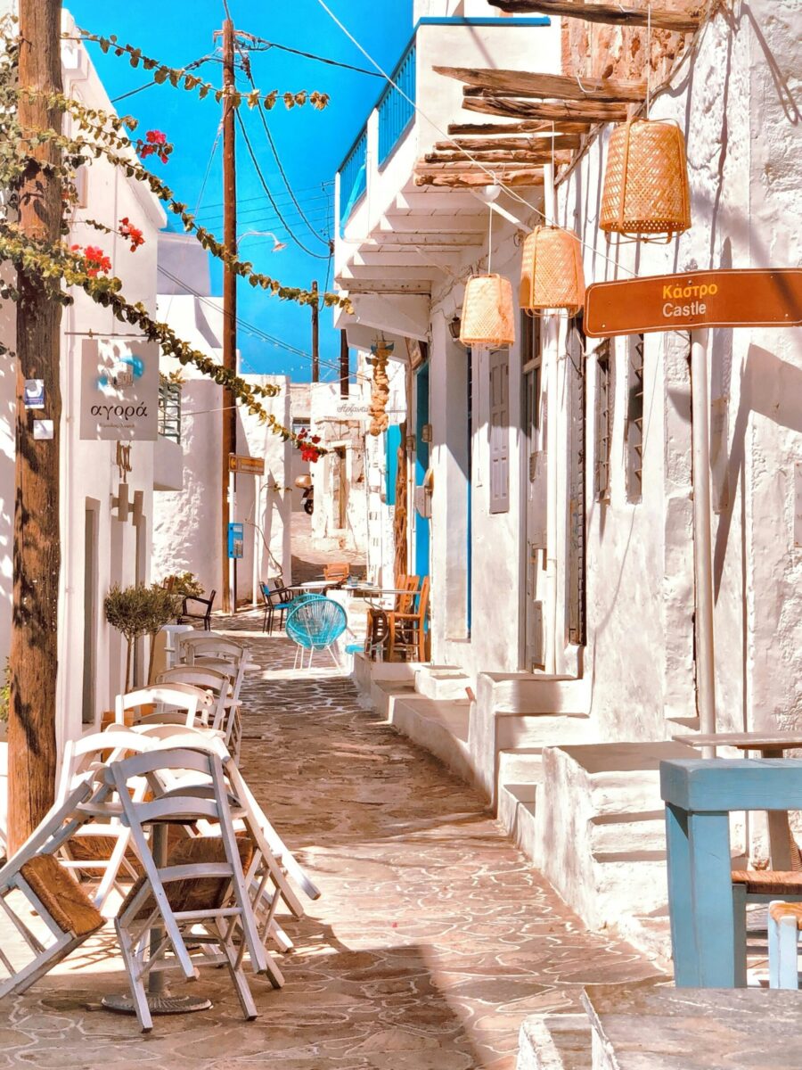 Villages location, Greece
