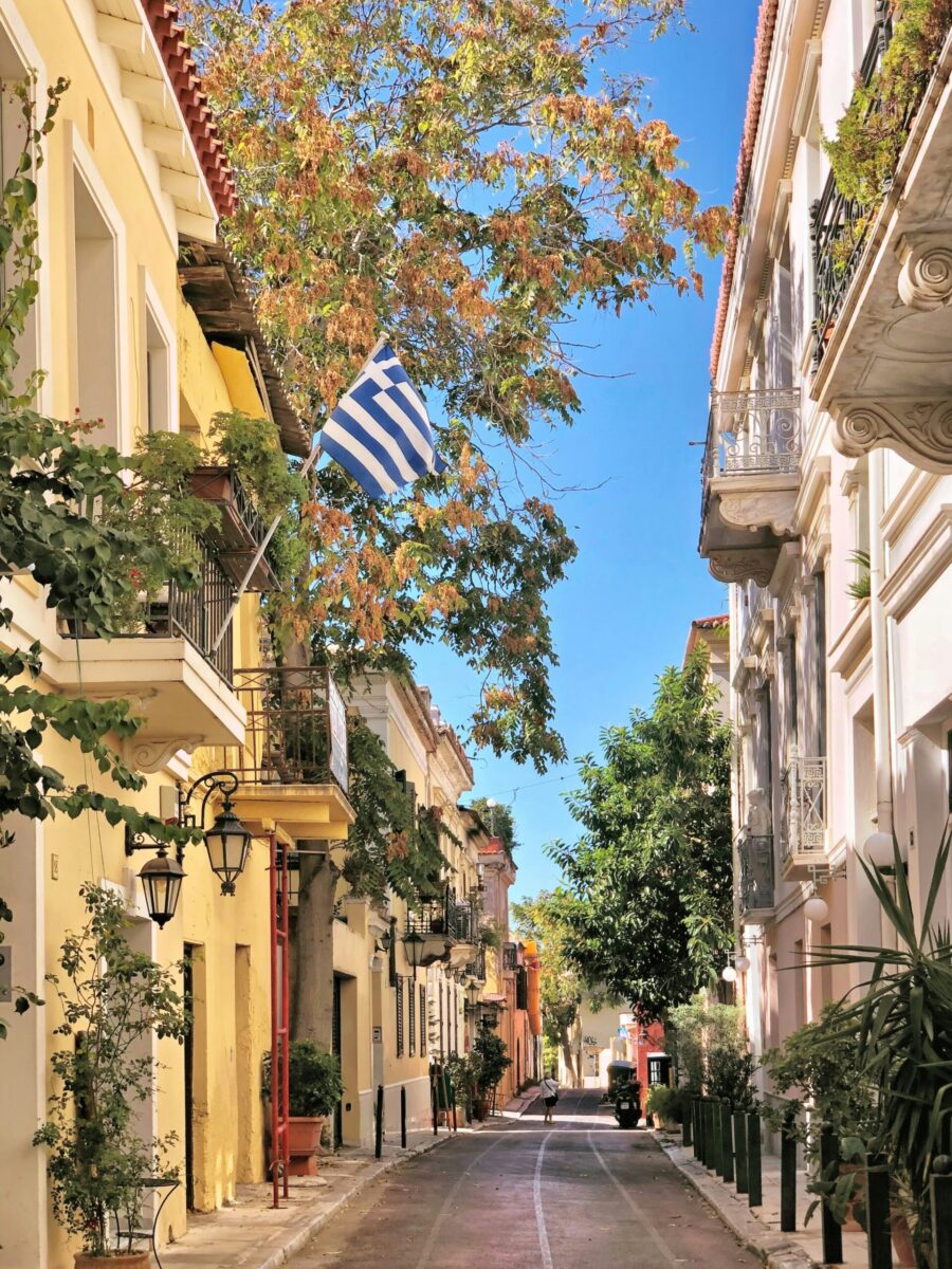 Villages location, Greece