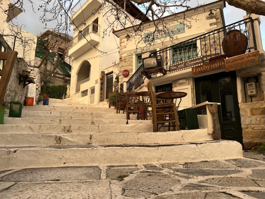 Villages location, Greece