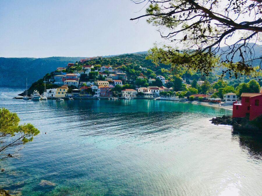 Villages location, Greece