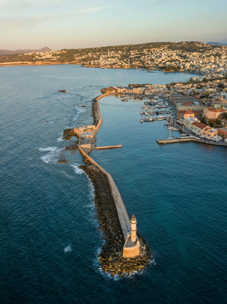 Villages location, Greece