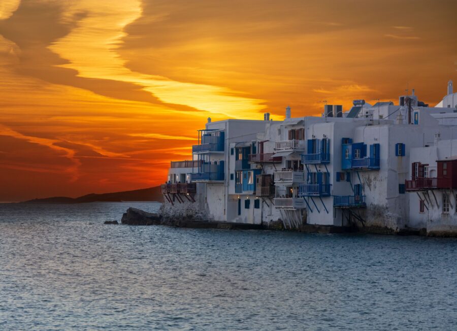 Villages location, Greece