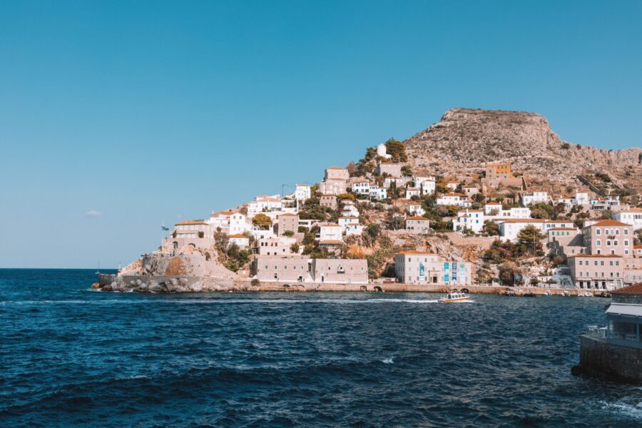 Villages location, Greece