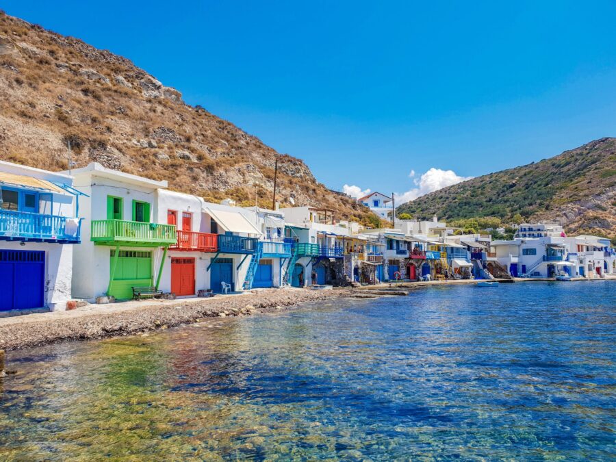 Villages location, Greece