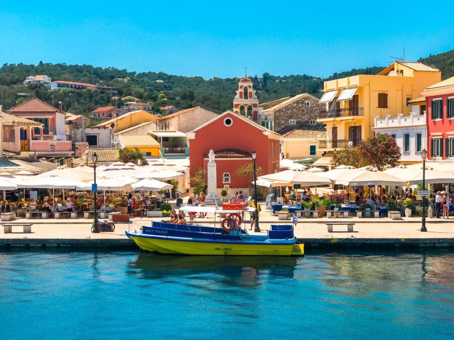 Villages location, Greece