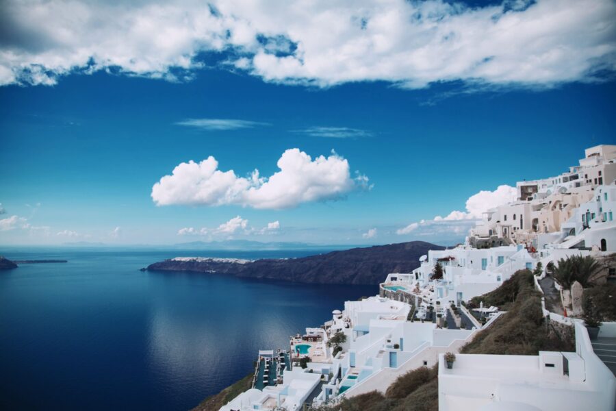 Villages location, Greece