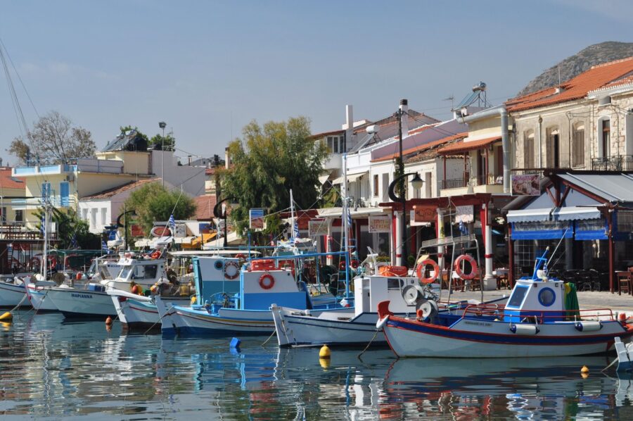 Villages location, Greece