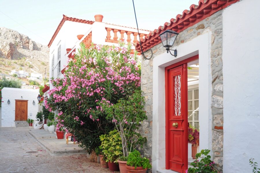 Villages location, Greece