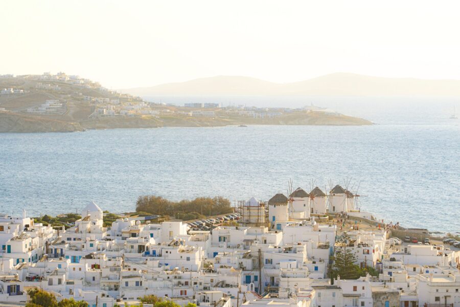 Villages location, Greece