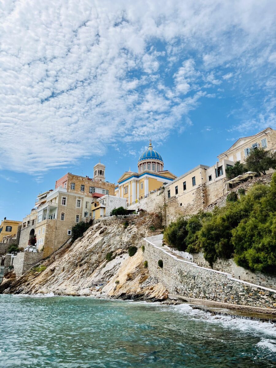 Villages location, Greece