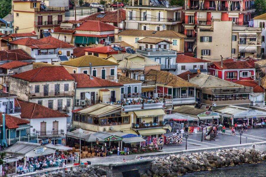 Villages location, Greece