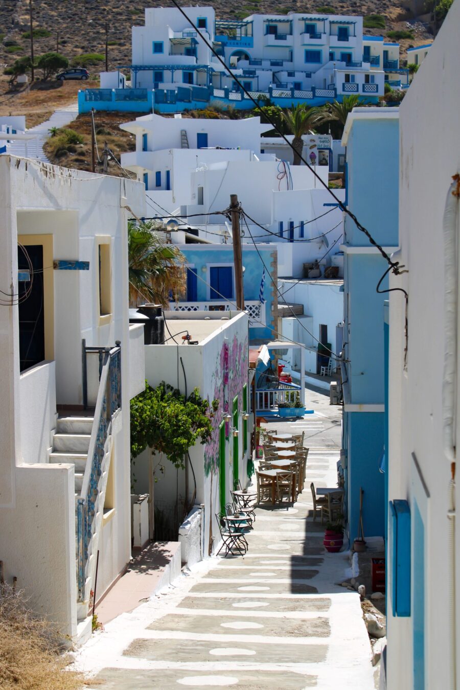 Villages location, Greece