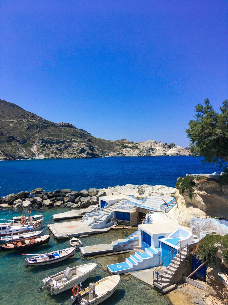Villages location, Greece
